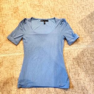 Short sleeve Blue Dress Shirt